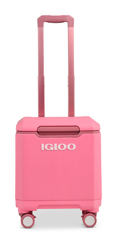 Igloo Tagalong II 360 Spinner Cooler Box 20QT - Thrift Pink