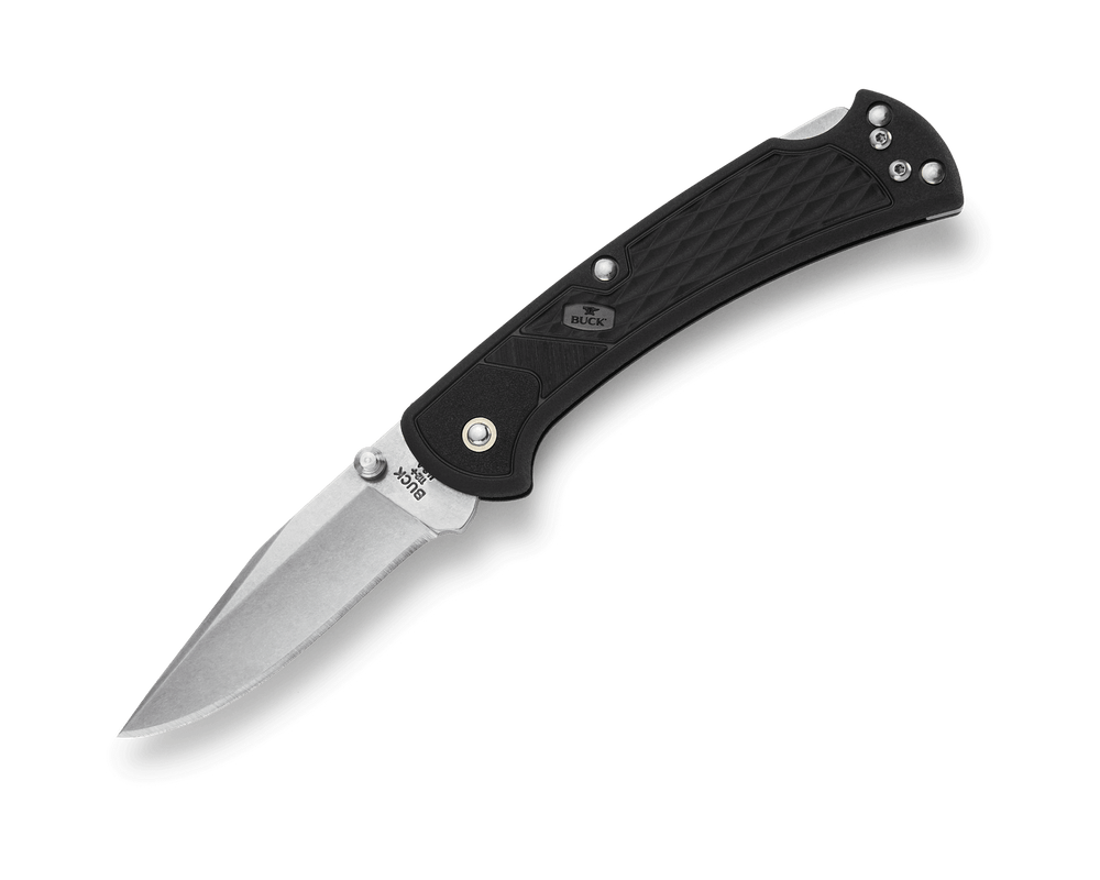 Buck 112 Slim Select Folding Lock Knife - Black
