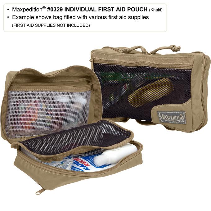 Maxpedition Individual Black First Aid Pouch