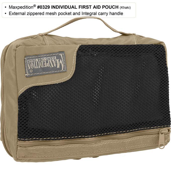 Maxpedition Individual Khaki First Aid Pouch