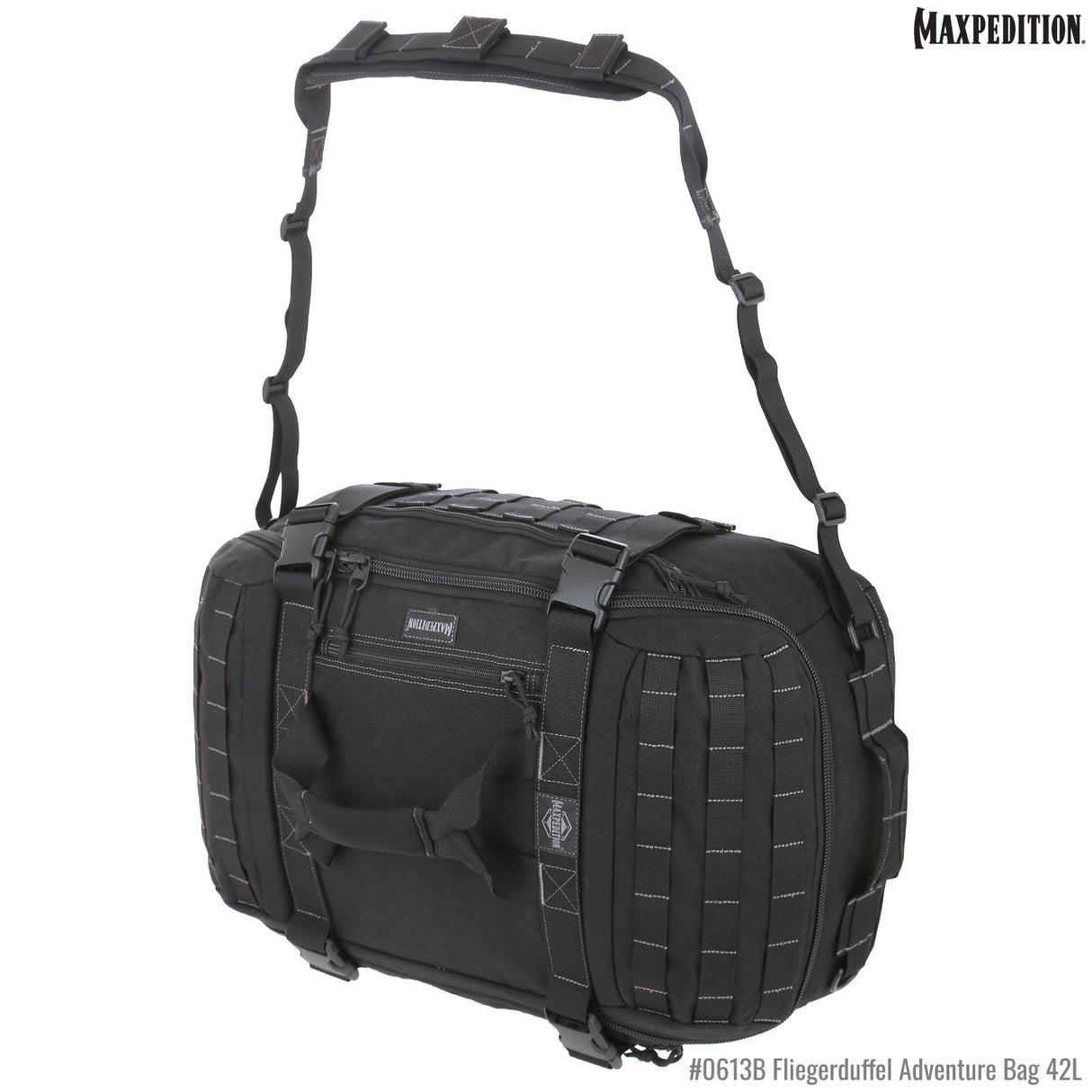 Maxpedition FLIEGERDUFFEL Black Adventure Bag