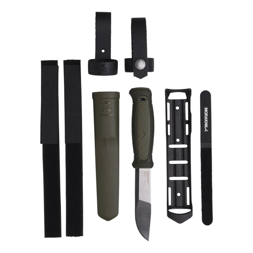 Mora Kansbol with Multi-Mount (S) Green Bushcraft Knife