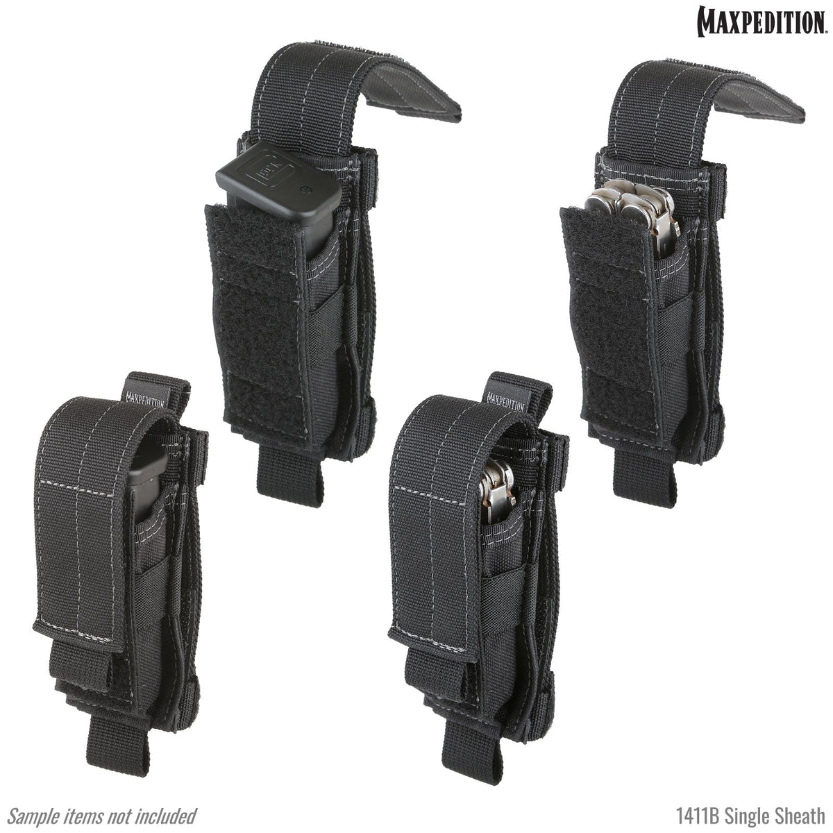 Maxpedition Black Single Sheath