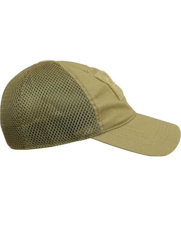 Kombat UK MESH - Flex Fit Operators Cap - Coyote