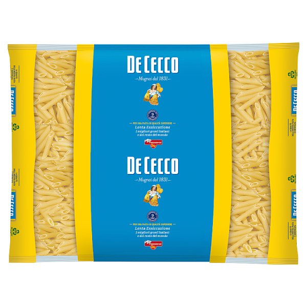 3kg De Cecco Foodservice Penne Rigate - Bulk Food Ration Storage