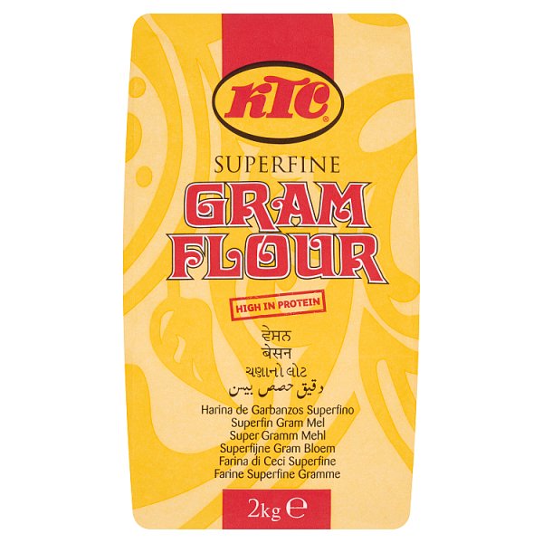 2kg KTC Superfine Gram Flour - Bulk Food Ration Storage
