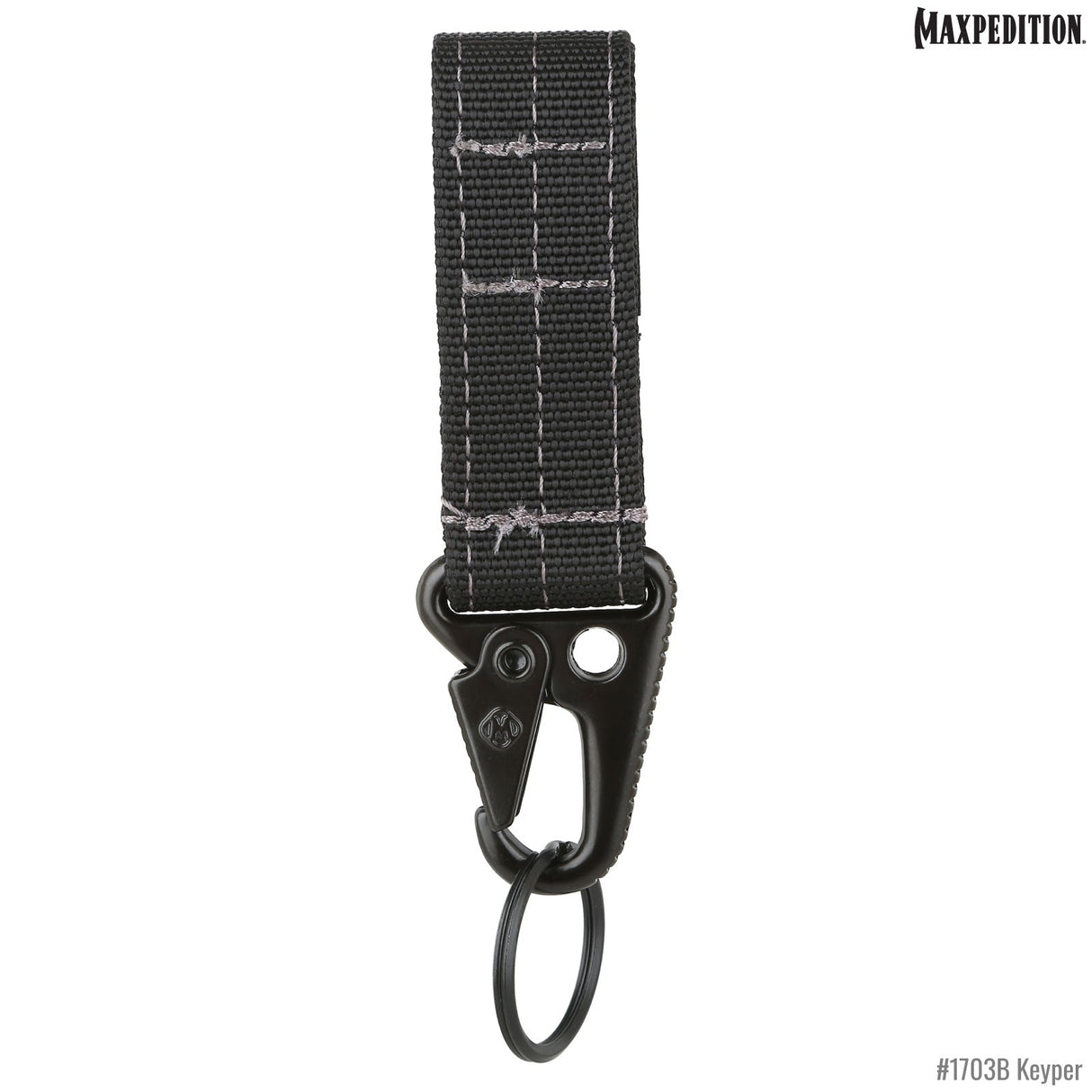 Maxpedition Black Keyper Keyring