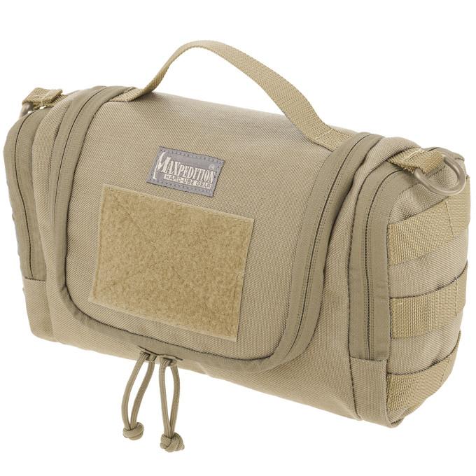 Maxpedition AFTERMATH Khaki Compact Toiletries Bag