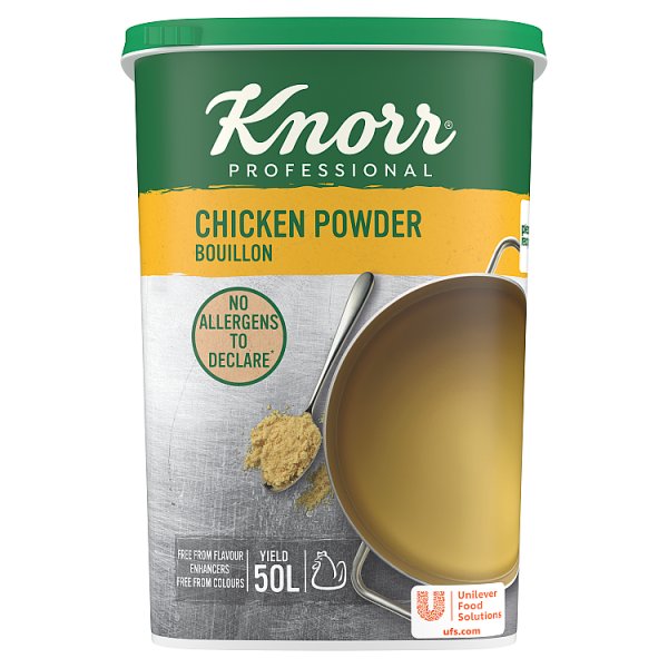 1kg Knorr® Professional Chicken Bouillon Powder - Bulk Food Ration Storage