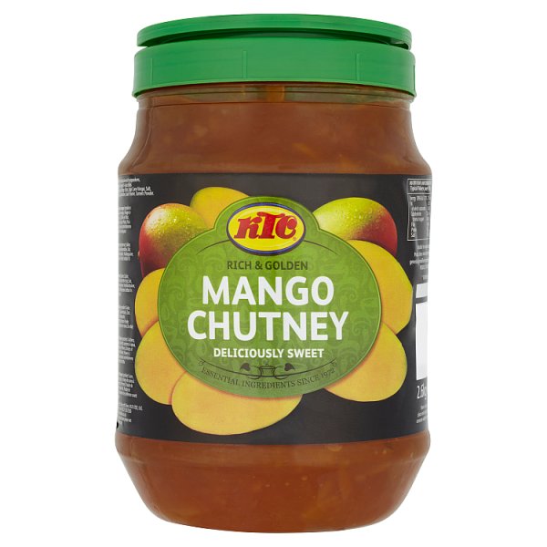 2.6kg KTC Mango Chutney - Bulk Food Ration Storage