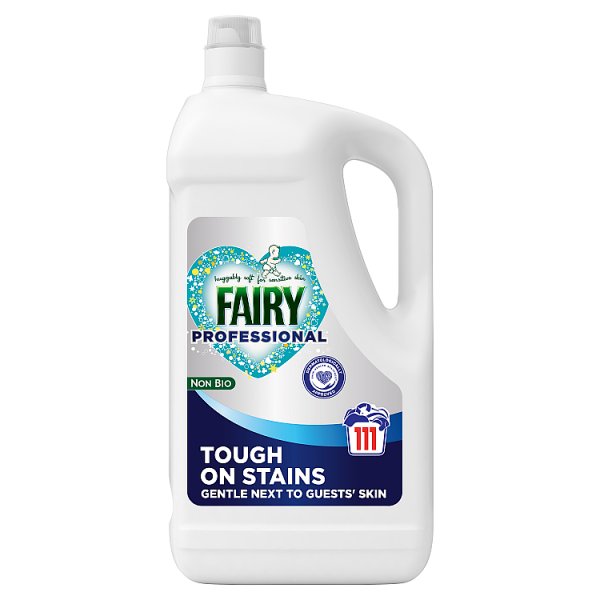 Fairy Professional Non-Bio Liquid Laundry Detergent, 111 washes 4.995 Litre