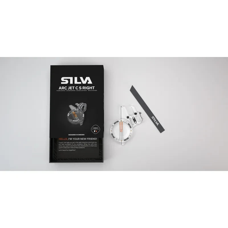 Silva Arc Jet CS Right ME Land Compass