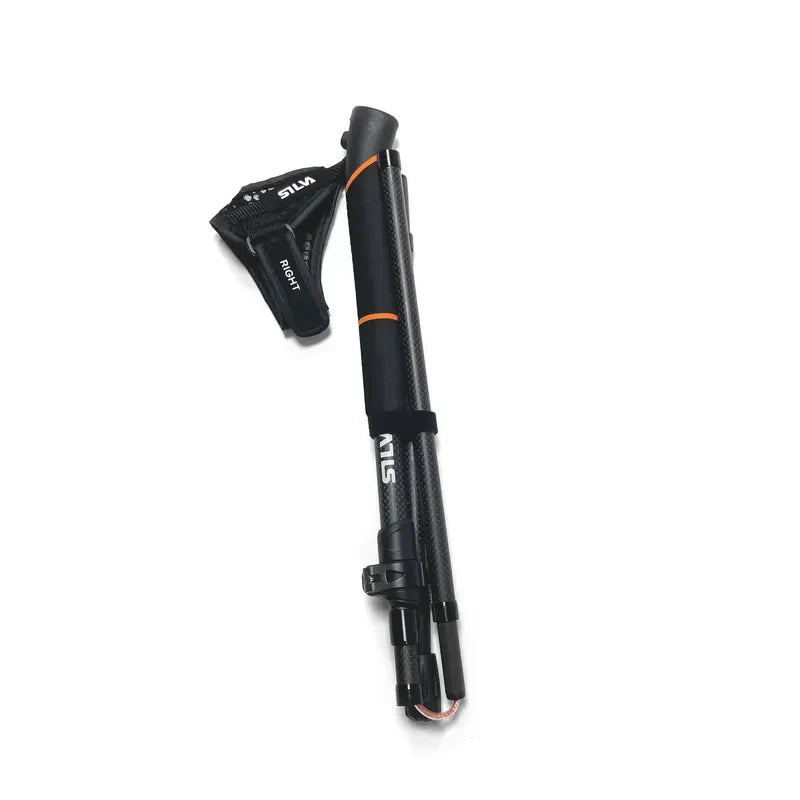 Silva Carbon Black Adjustable Running Poles 100-120cm