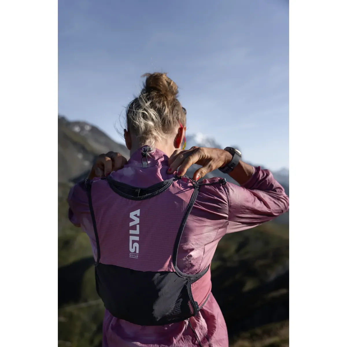 Silva Strive 5L Running Vest Rose Large