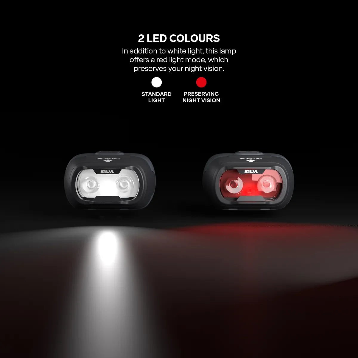 Silva Seek 450 Recharge Stormy Sky Headlamp