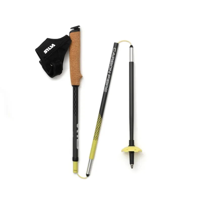 Silva Running Carbon Poles Z Fixed 110cm
