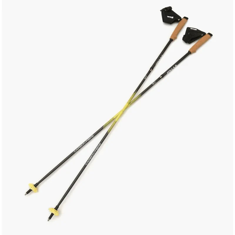 Silva Running Carbon Poles Z Fixed 130cm
