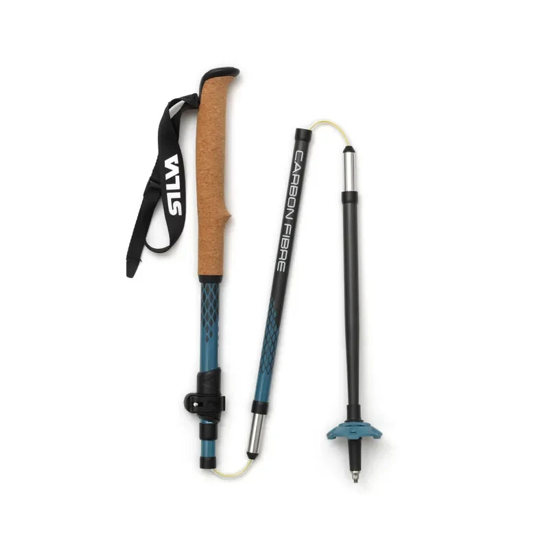 Silva Carbon Trekking Poles Z Adjustable 115-135cm