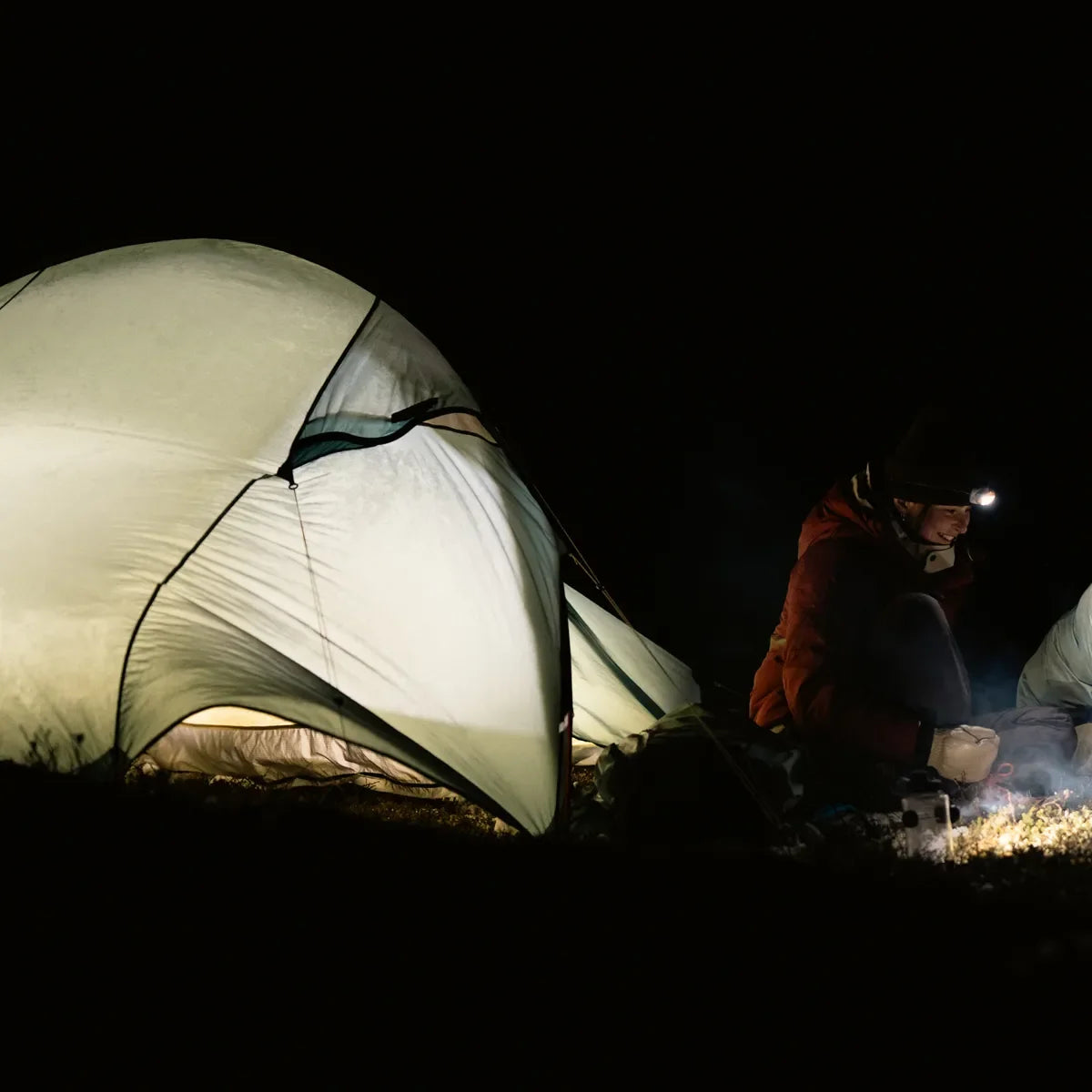 Silva Seek 450 Cord Recharge Whiteout Headlamp