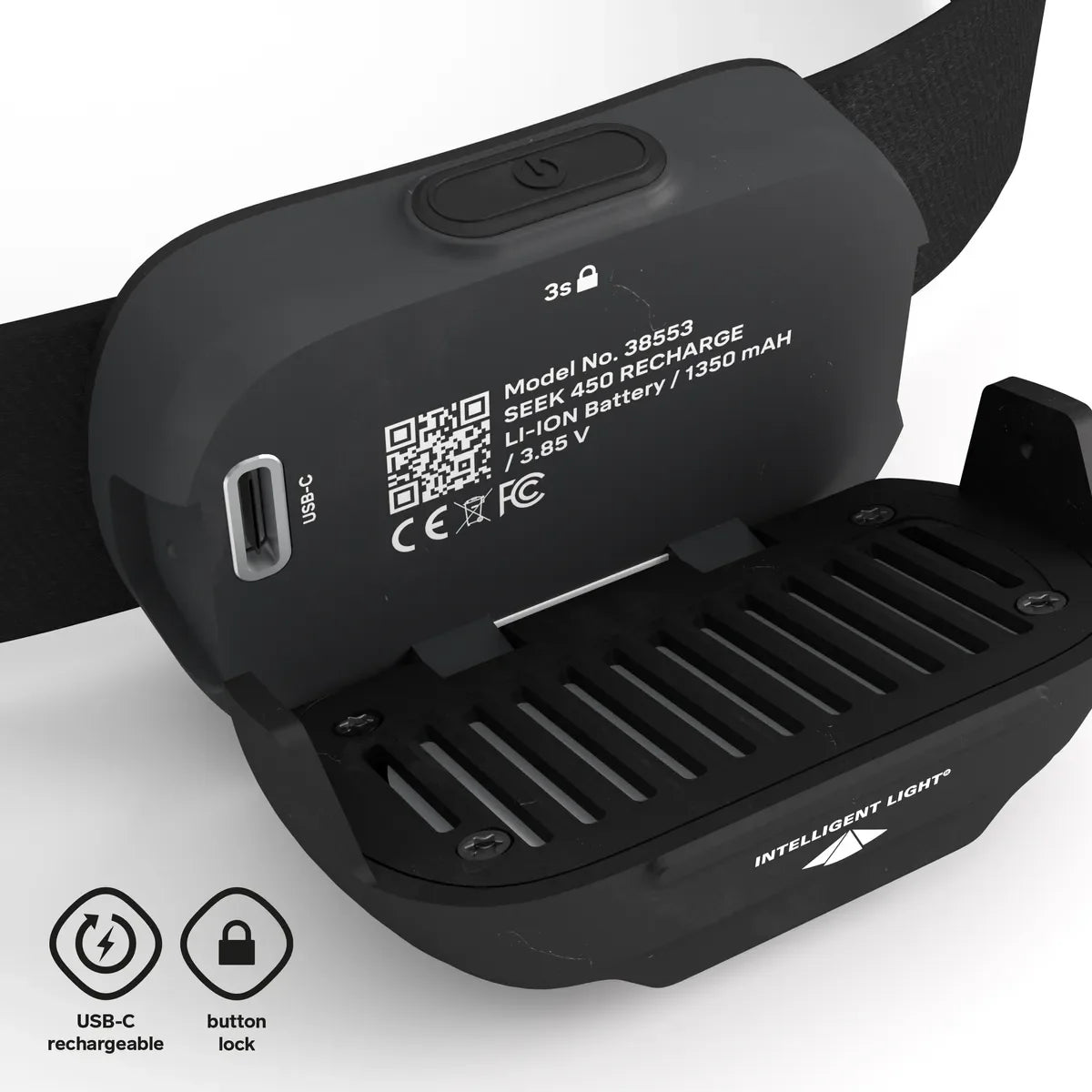 Silva Seek 600 Recharge Midnight Headlamp