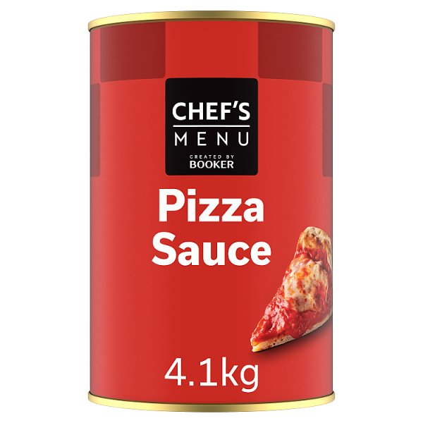 4.1kg Chef's Menu Pizza Sauce - Bulk Food Ration Storage