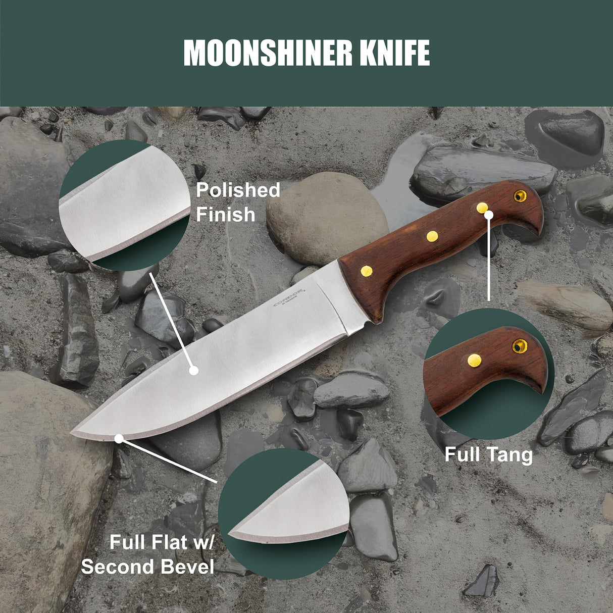 Condor Moonshiner Fixed Blade Knife