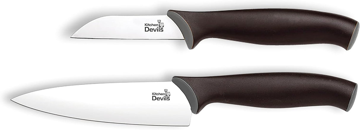 Kitchen Devils Control Twin Set of Precision Kitchen Knives