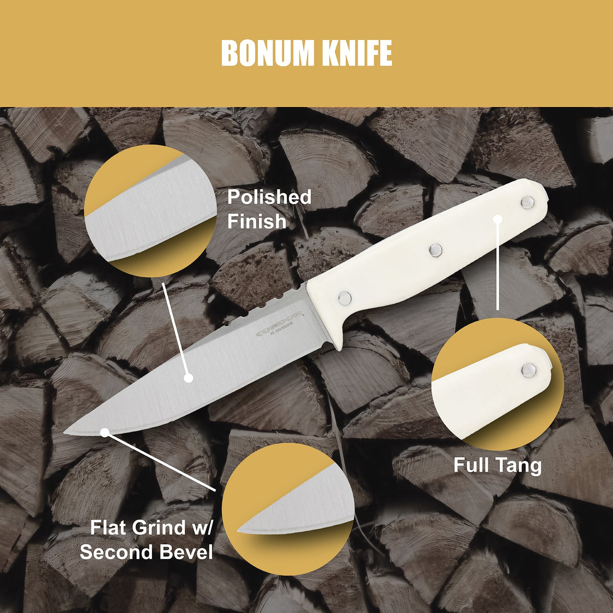 Condor Bonum Fixed Blade Knife