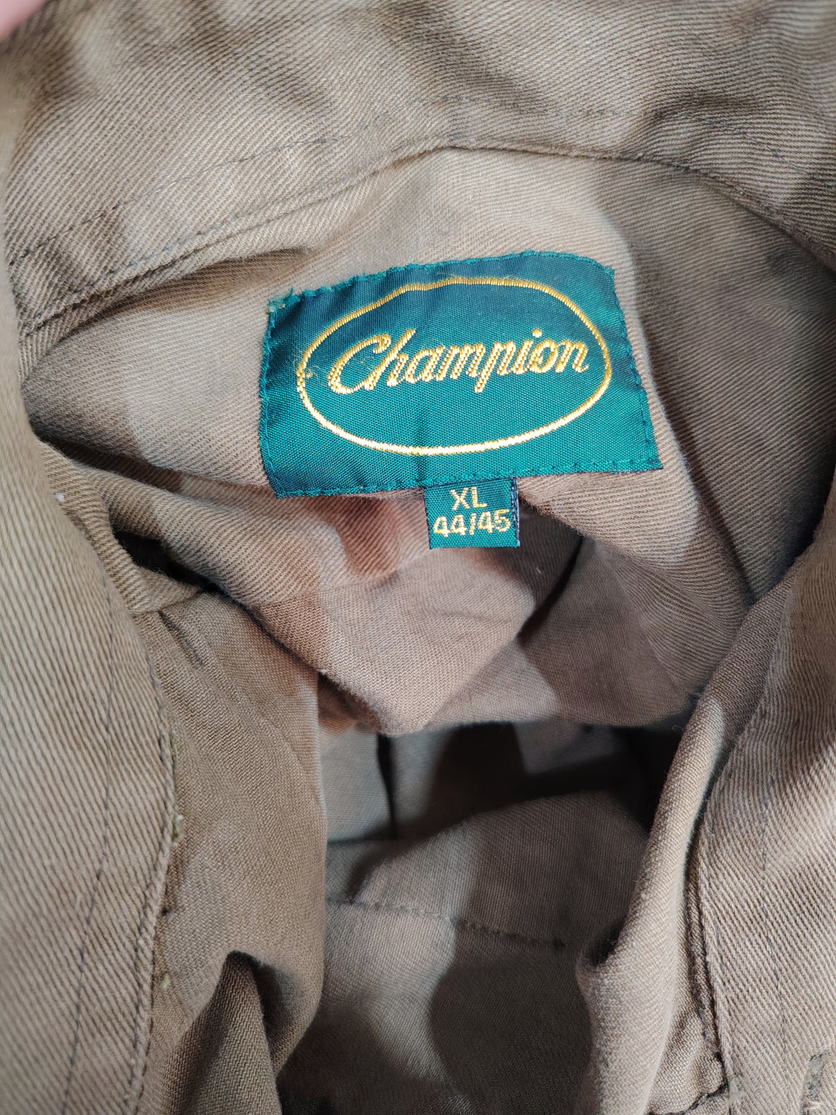 Champion Olive Green Quilted Shooting Shirt