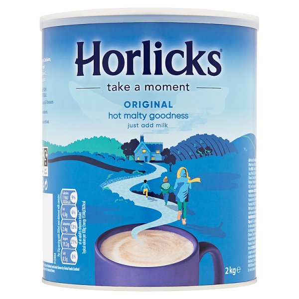 2kg Horlicks Original - Bulk Food Ration Storage