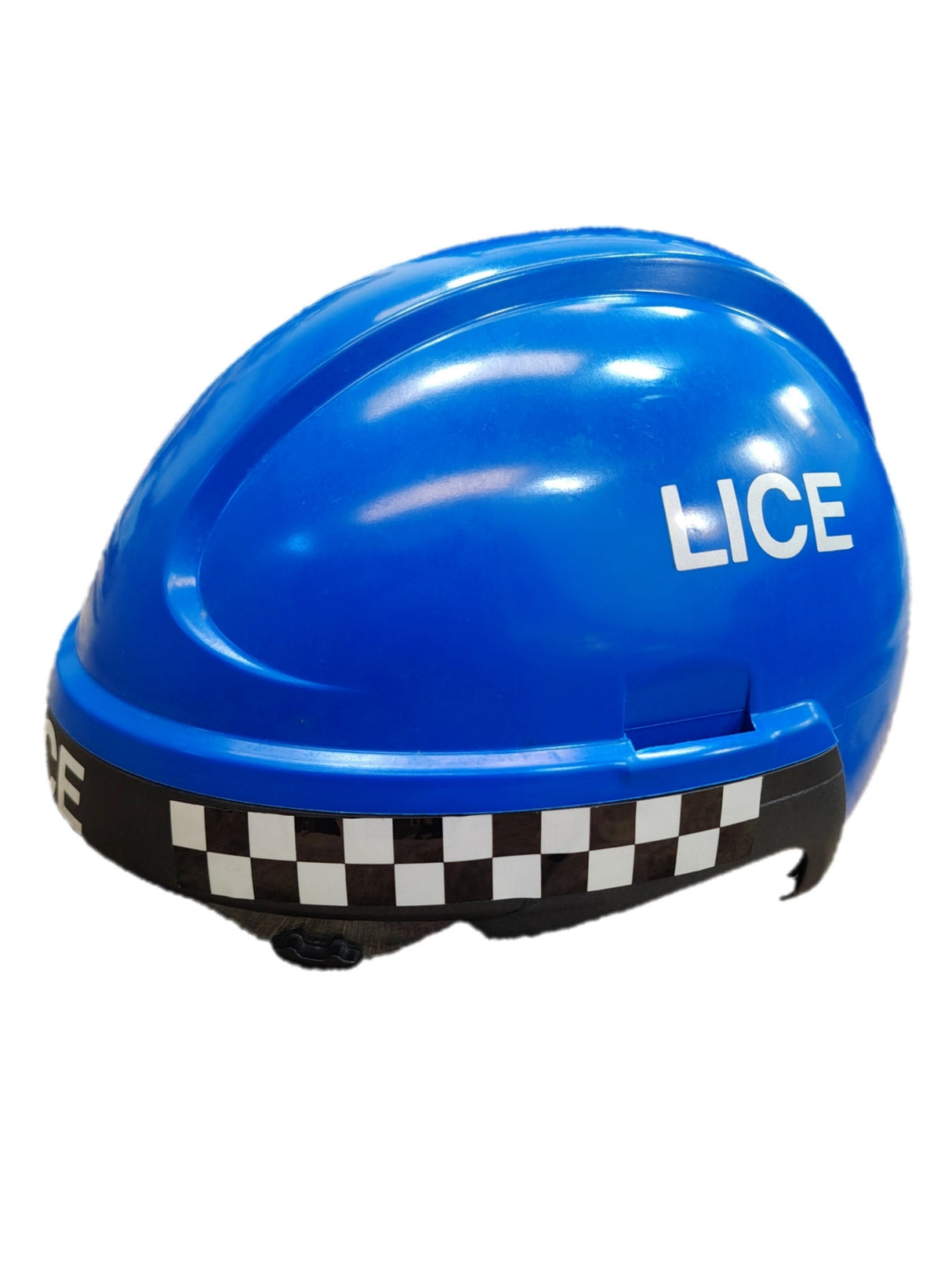 Police Cromwell ER1 (3) Blue SAR Safety Helmet With Sliding Visor.
