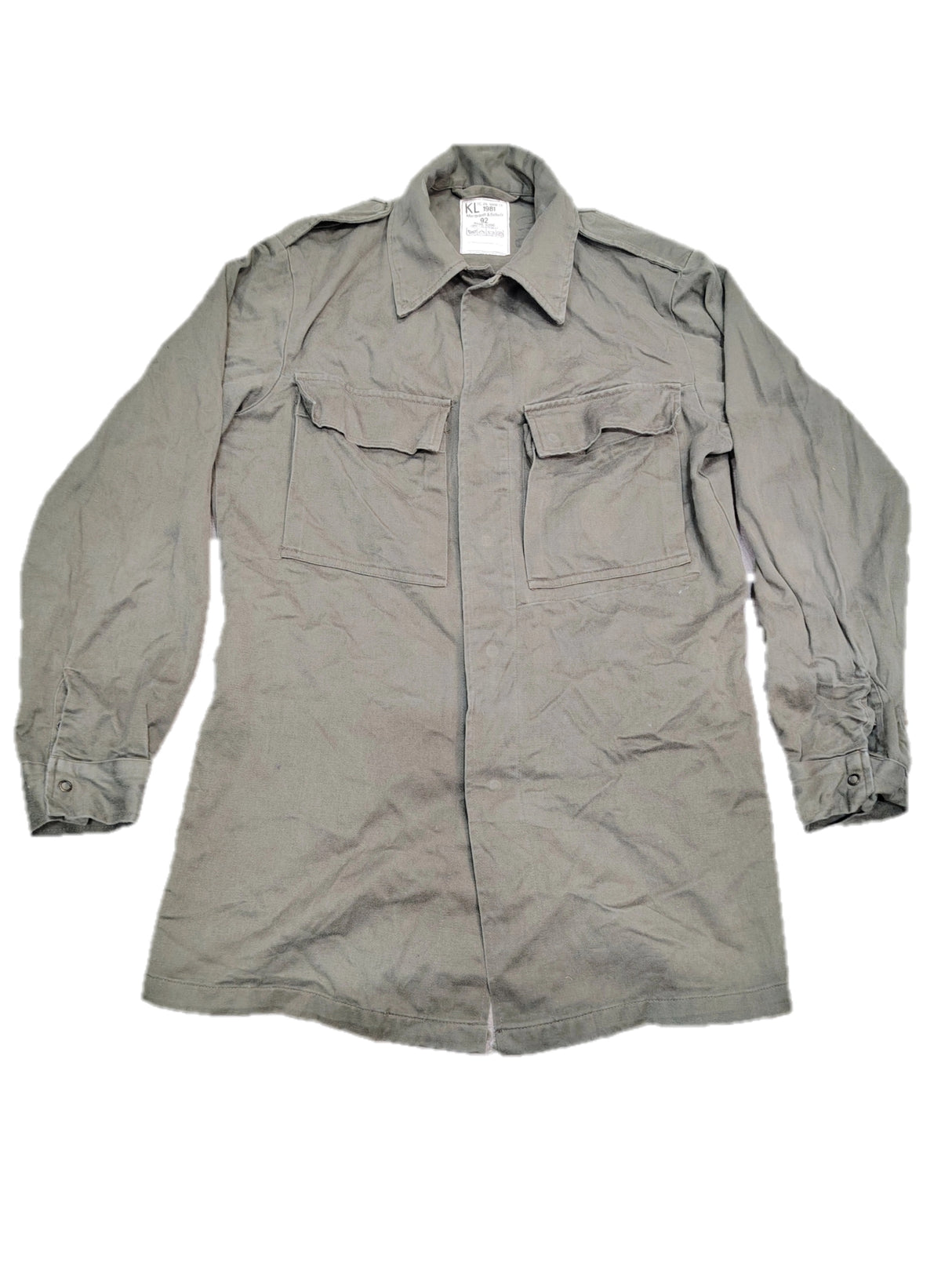 Dutch Military 1981 Olive Field Jacket