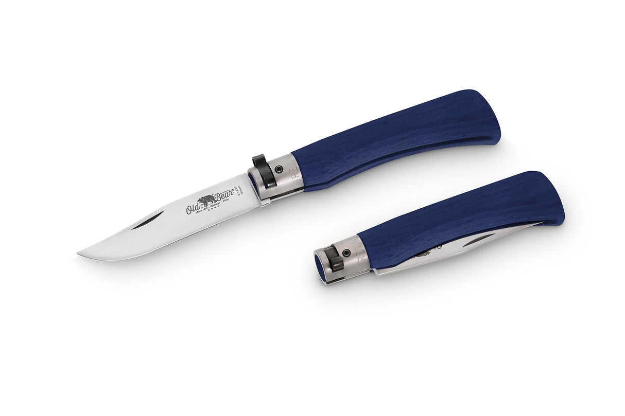Antonini Old Bear Full Colour XL Blue Folding Knife