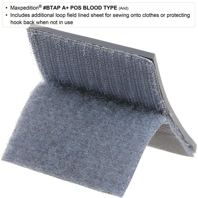 Maxpedition A+ POS Blood Type Swat Patch
