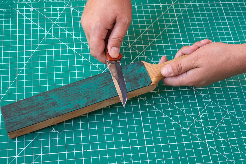 Beavercraft Leather Paddle Strop w/Comp