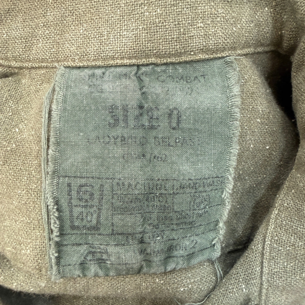 British Military Men's Army Wool Shirt