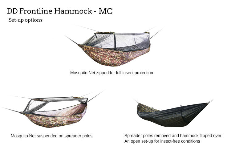 DD Hammocks Multicam Deluxe Camping Combo Set