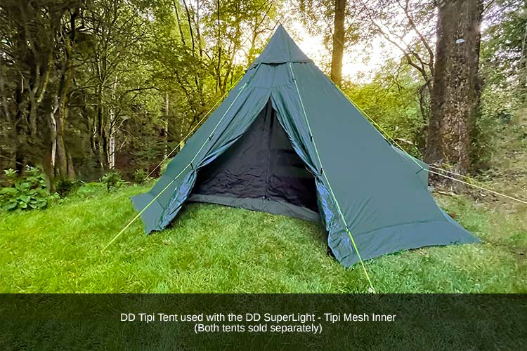DD Hammocks SuperLight - Tipi - Mesh Inner