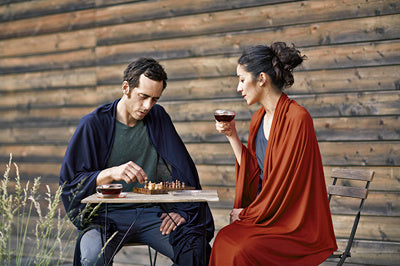 Cocoon Luxury Merino Wool/Silk Travel Blanket