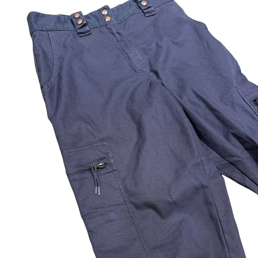 French Police Navy Cargo Trousers