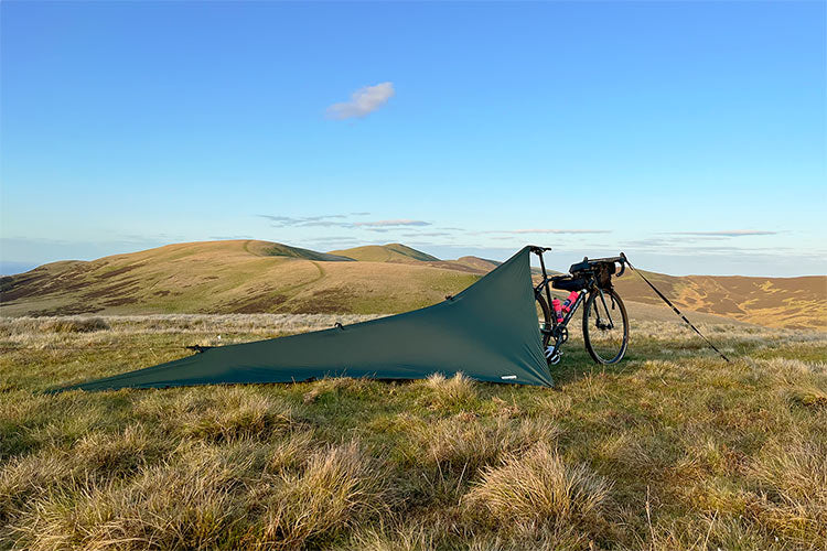 DD Hammocks SuperLight - Bikepacker Tarp - Olive Green