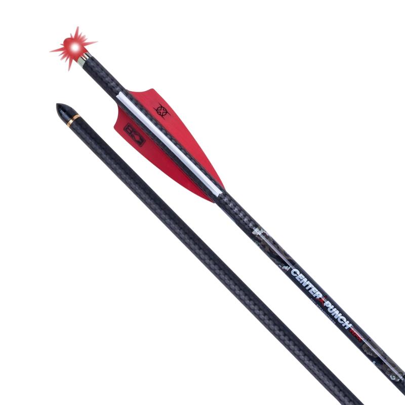 TenPoint Carbon Crossbow Bolts - CenterPunch HPX - Lighted Red