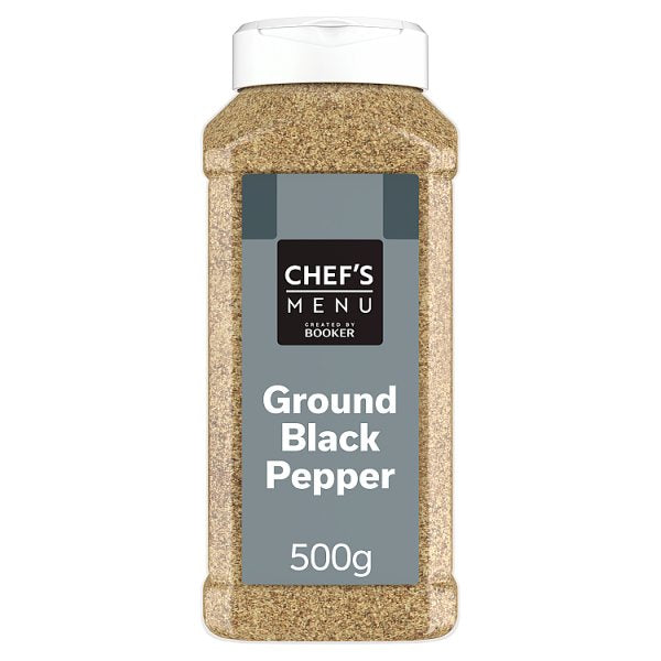 500g Ground Black Pepper- Bulk Food Ration Storage