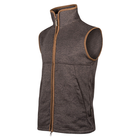 Jack Pyke Melange Fleece Gilet - Brown
