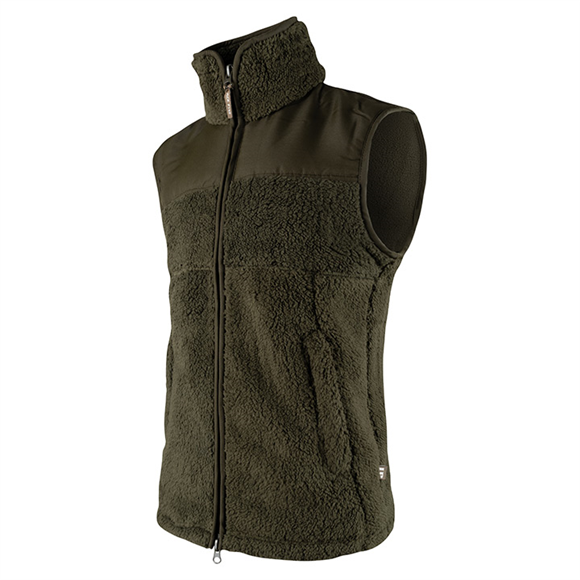 Jack Pyke Sherpa Fleece Gilet - Dark Olive