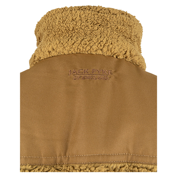 Jack Pyke Sherpa Fleece Gilet - Camel