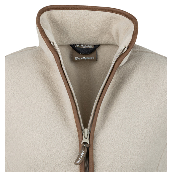 Jack Pyke Ladies Countryman Fleece Gilet - Mushroom