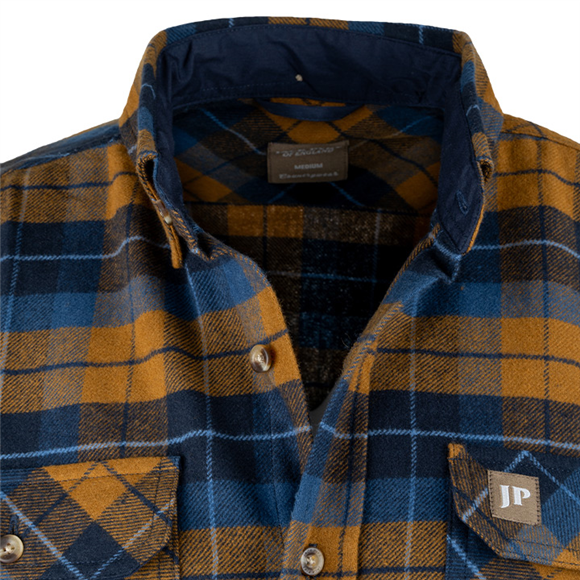 Jack Pyke Bleasdale Heavy Flannel Shirt - Navy