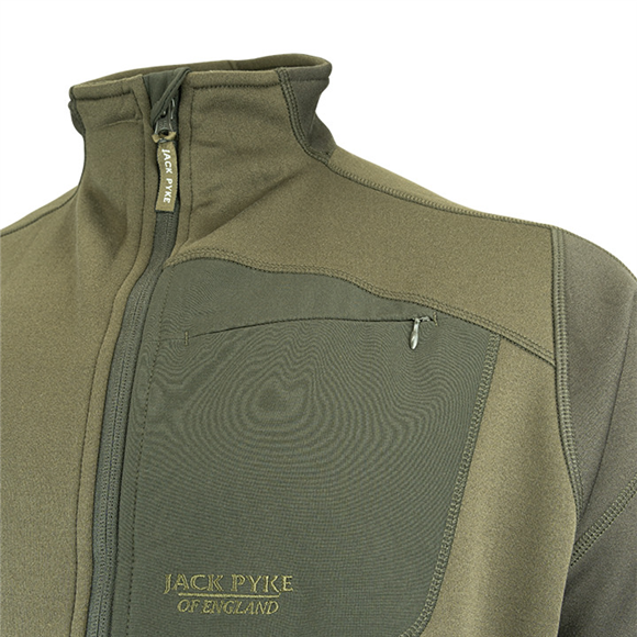 Jack Pyke Ashcombe Technical Fleece Jacket - Green