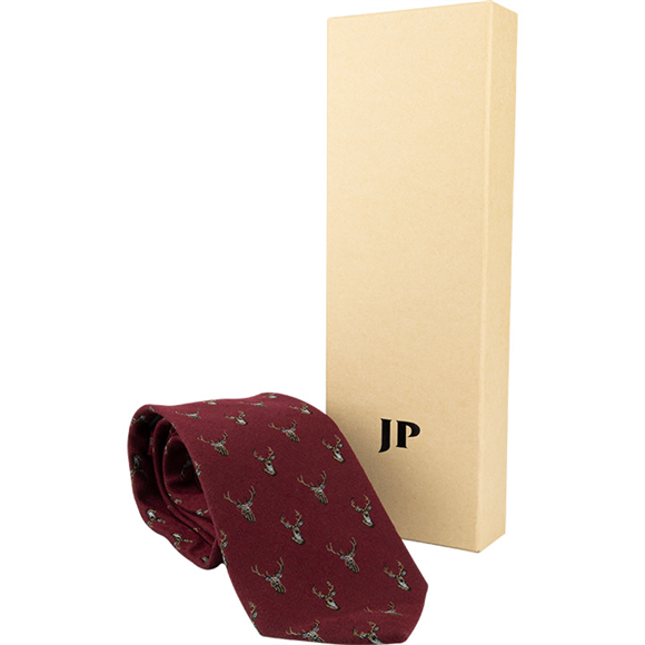 Jack Pyke Silk Tie Stag